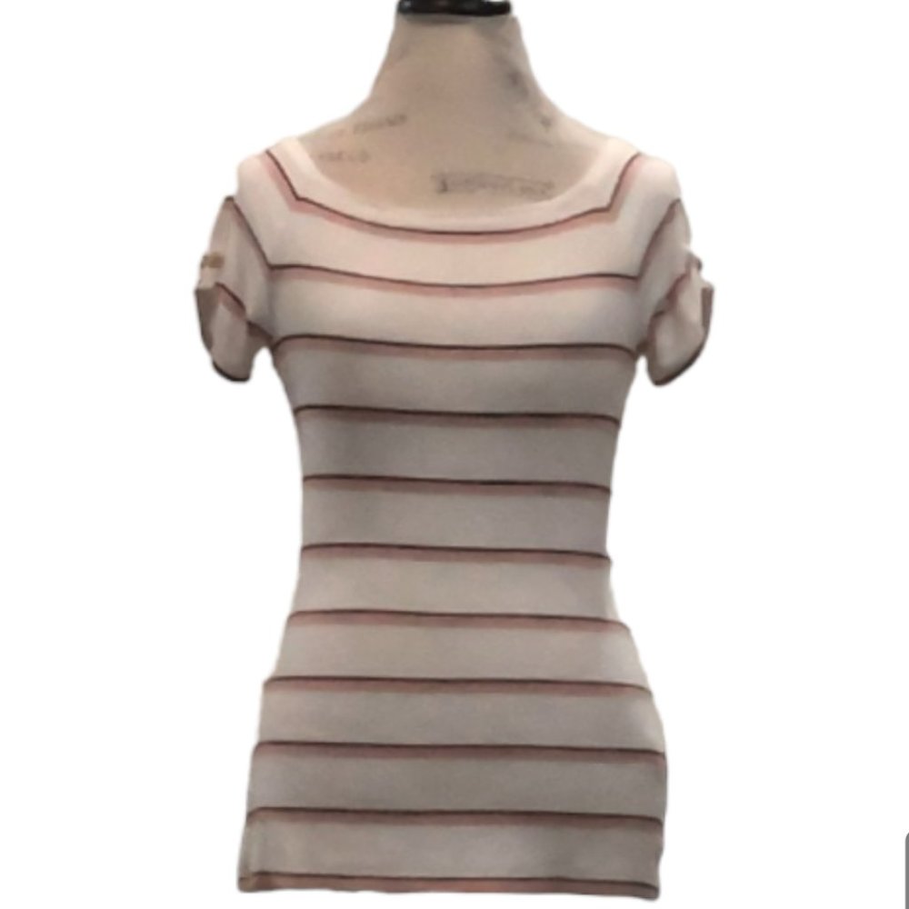 Boat Neck T-shirt / Blouse